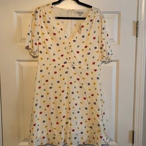 NWT Madewell Floral Mini Dress
